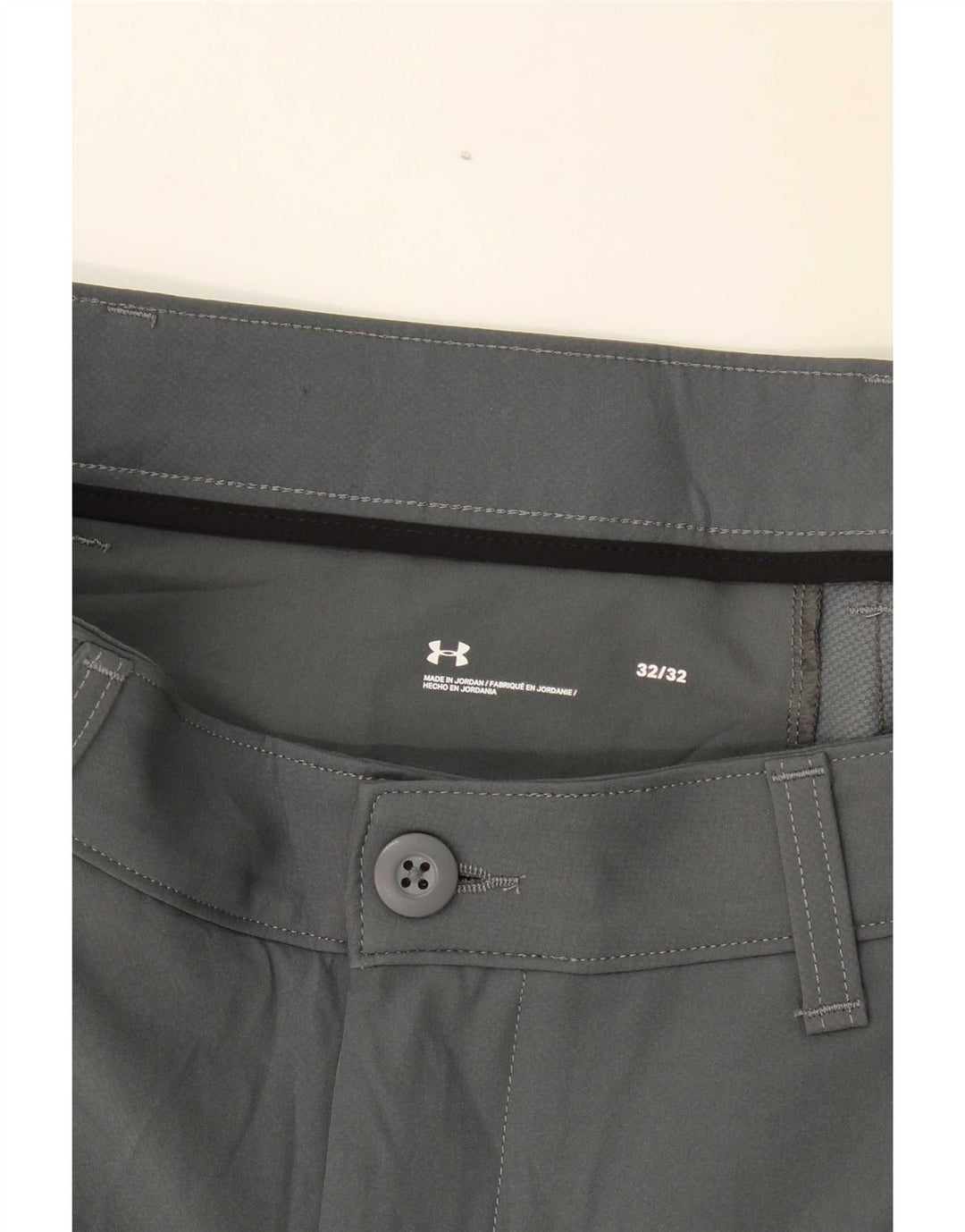 Under Armour muške uske chino hlače W32 L32 sive