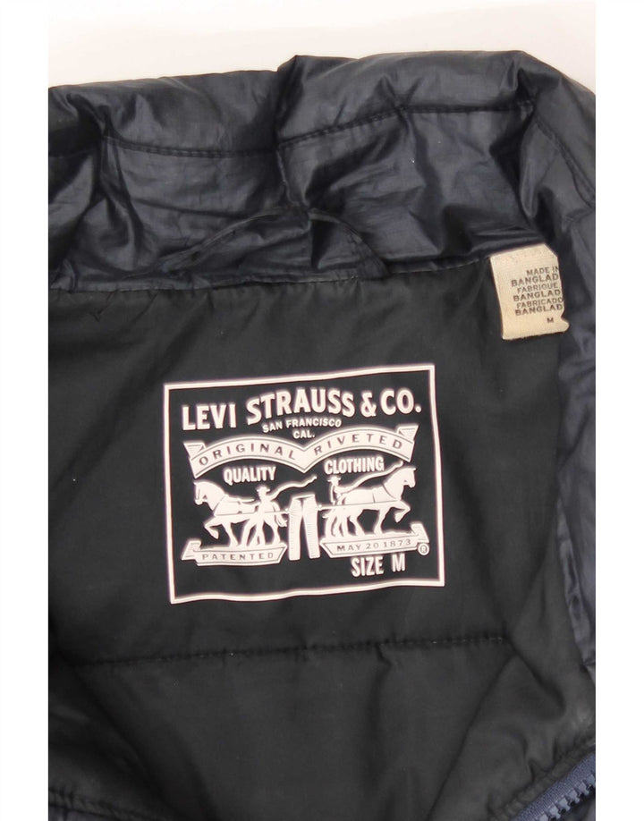 Levi's muška podstavljena jakna UK 38 Srednji tamnoplavi poliester