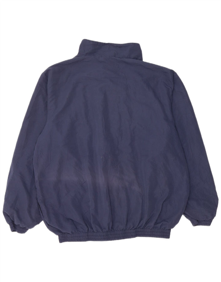 Fila muška trenirka gornja jakna 2XL tamnoplava prugasta poliesterska sportska