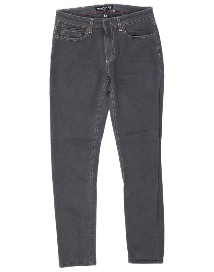 Woolrich ženske uske traperice W27 L27 sive