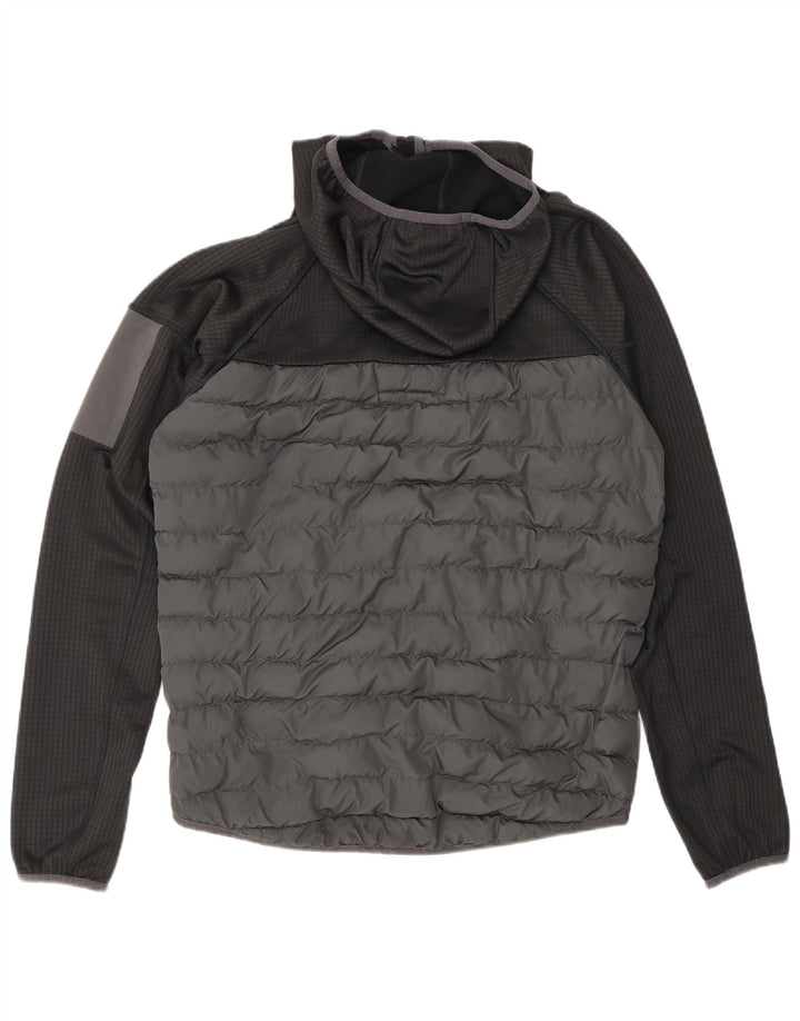 BERGHAUS Muška podstavljena jakna s kapuljačom UK 38 srednje siva poliester