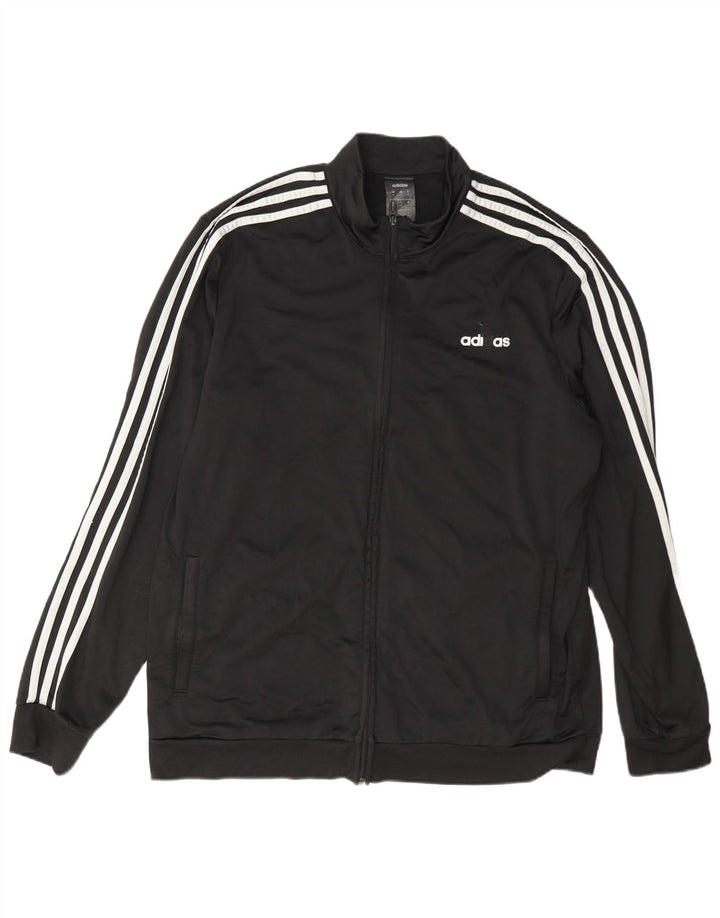 Adidas muška trenirka gornja jakna XL crni poliester