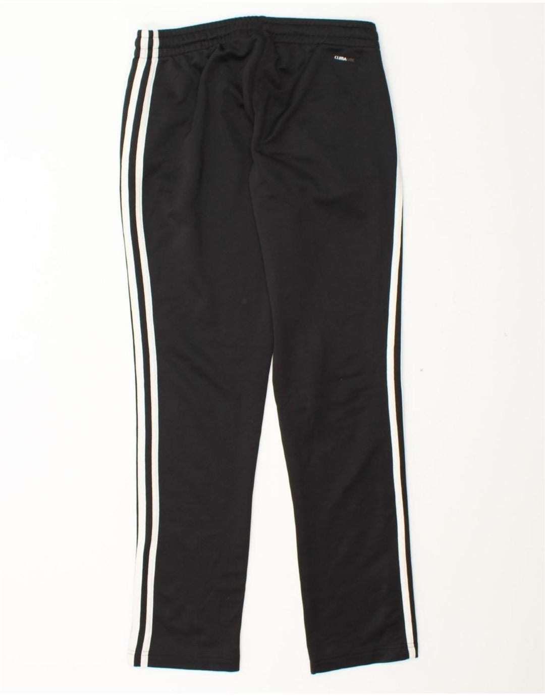 ADIDAS Womens Climalite Tracksuit Trousers UK 10 Small  Black Polyester Vintage Adidas and Second-Hand Adidas from Messina Hembry 