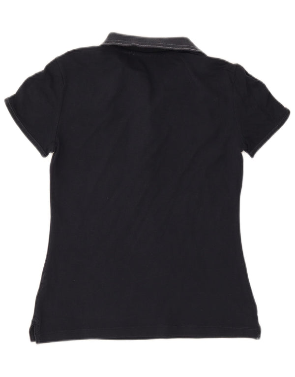 CHAMPION Ženska Heritage Fit polo majica UK 12 srednje tamnoplava