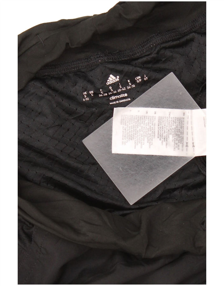 Adidas ženske sportske kratke hlače Climalite UK 8/10 mali crni poliester