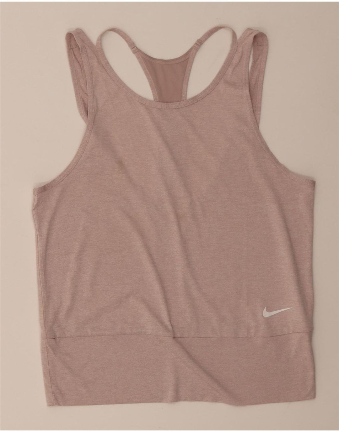 Nike Ženski Dri Fit Vest Top UK 12 srednje ružičasti poliester