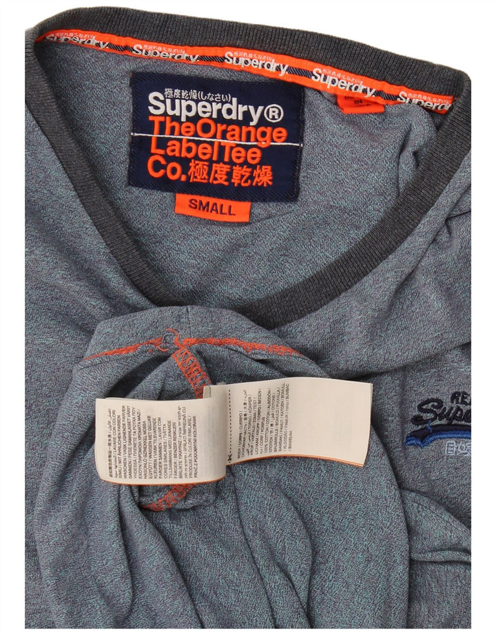 Superdry muška majica kratkih rukava Mala tamnoplava pamuk