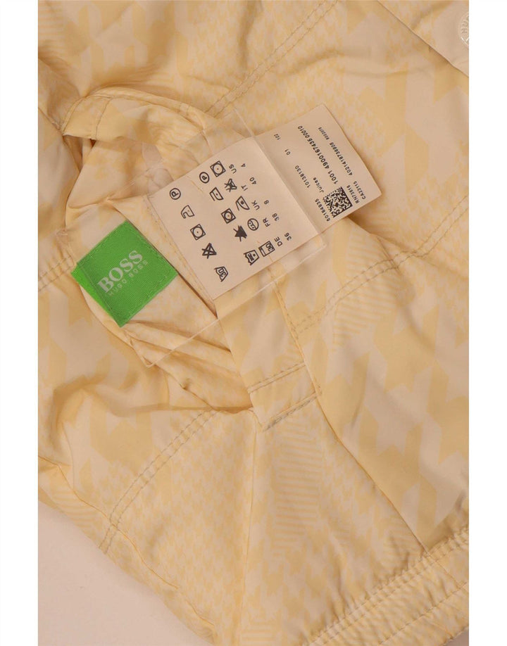 Hugo Boss ženska dvostruka podstavljena jakna UK 8 Small Beige Poliester