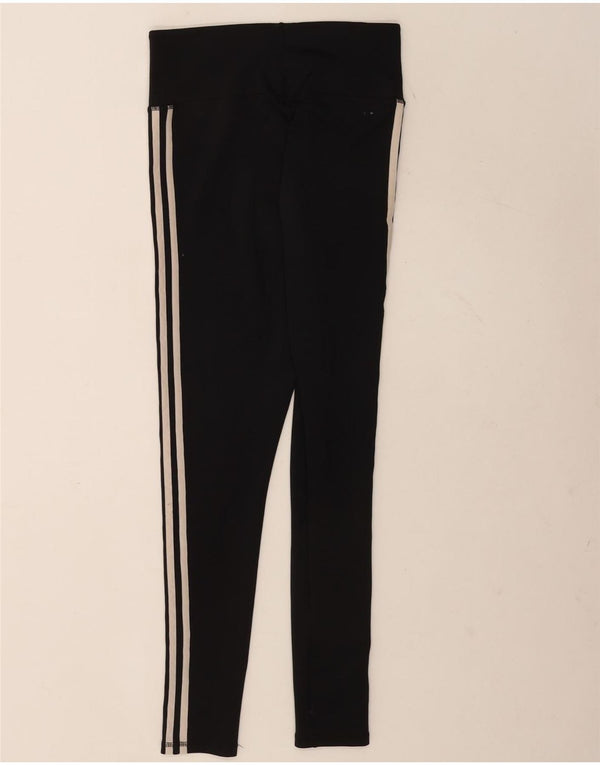 Adidas ženske tajice Climalite UK 8/10 male crne poliesterske