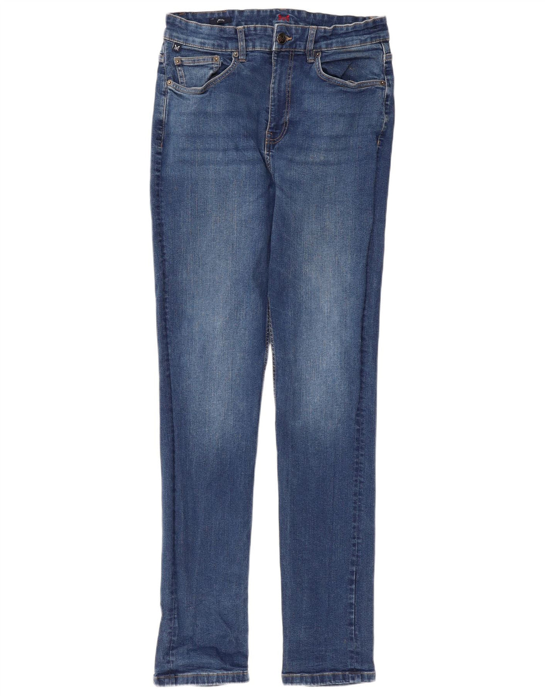 Crew Clothing Muške uske traperice W32 L34 Plava