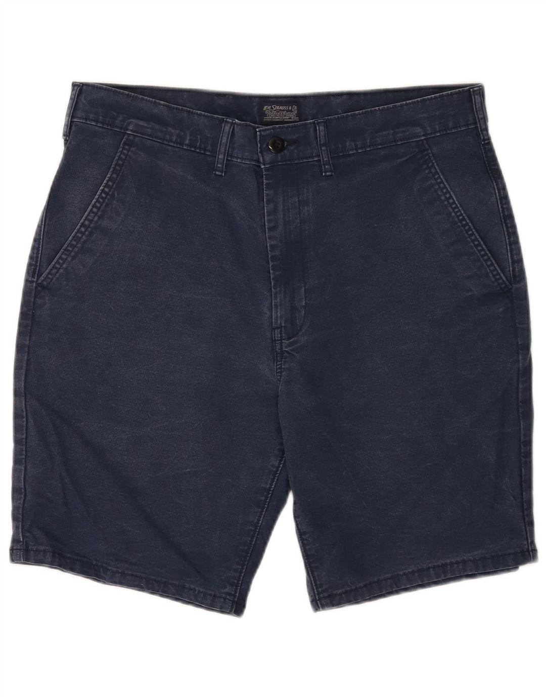 Levi's muške chino kratke hlače W34 veliki tamnoplavi pamuk