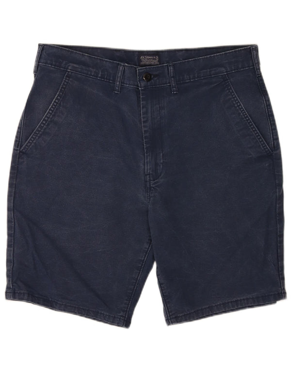 Levi's muške chino kratke hlače W34 veliki tamnoplavi pamuk