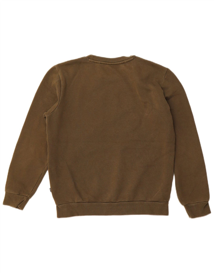 PUMA muški džemper s grafičkim motivima XS kaki pamuk