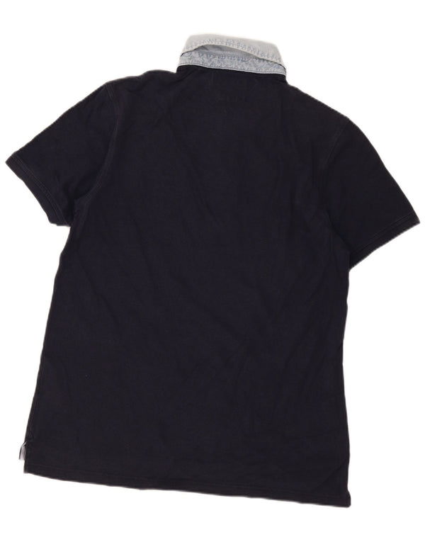 Tommy Hilfiger muška uska ragbi polo majica XL tamnoplavi pamuk