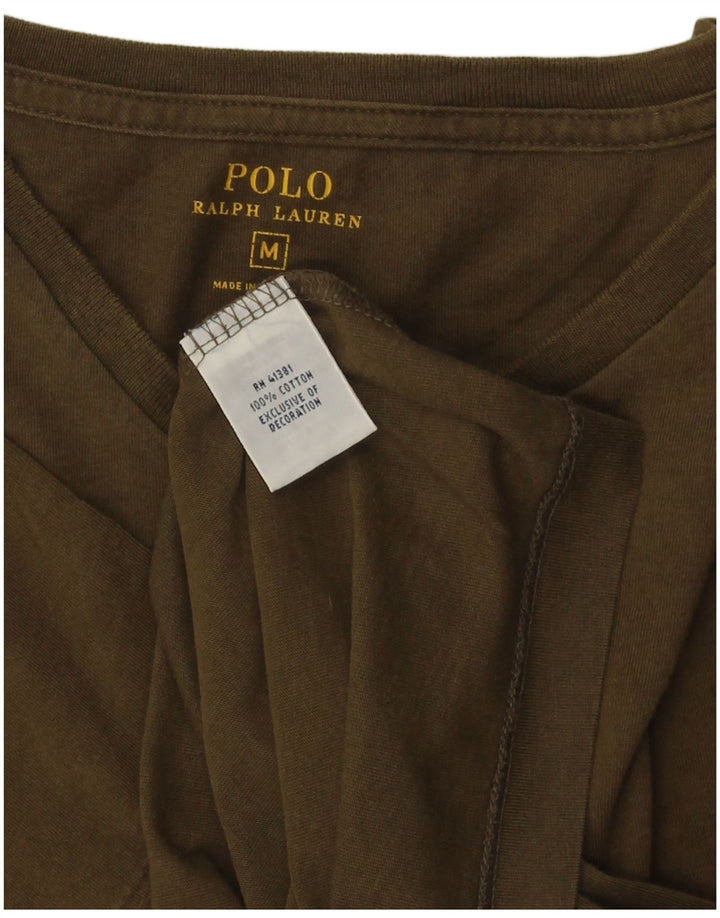 POLO RALPH LAUREN Muška majica kratkih rukava Srednji kaki pamuk