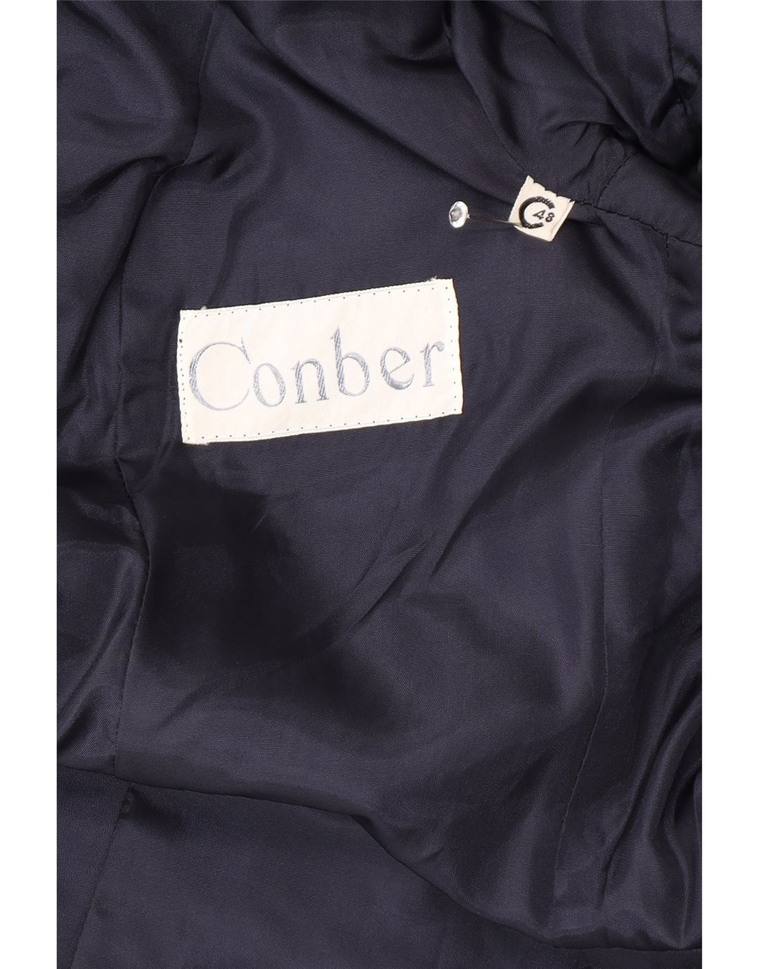Vintage ženski kaput IT 48 XL tamnoplavi