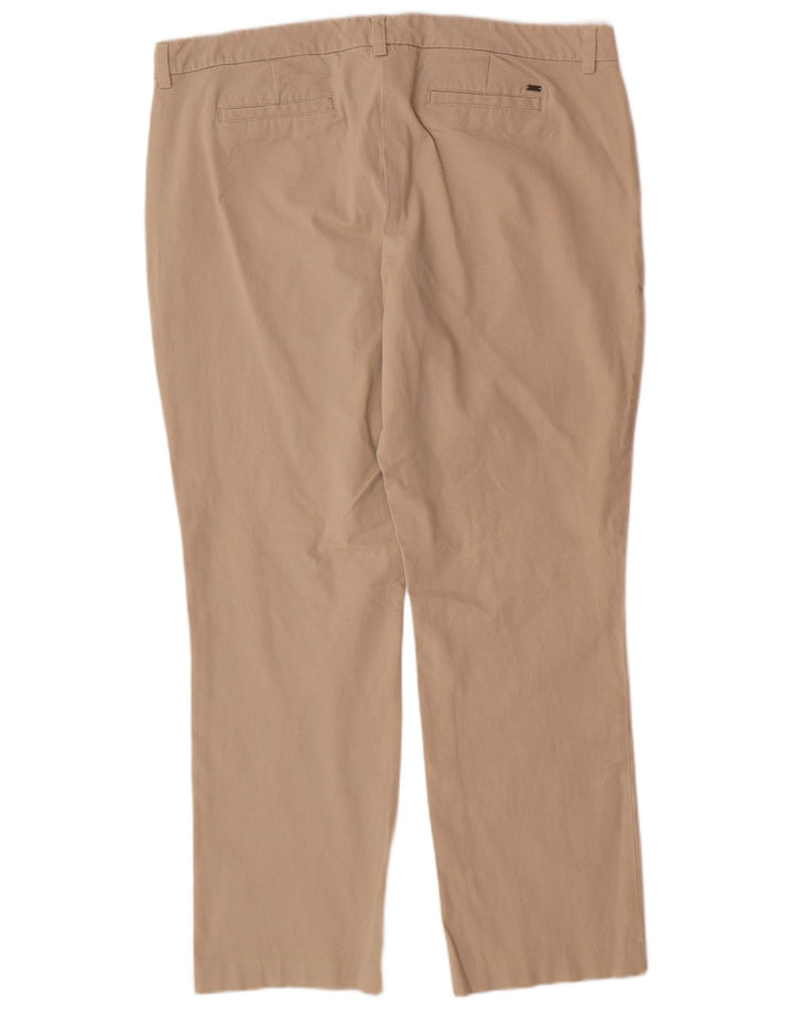 TOMMY HILFIGER Ženske ravne chino hlače US 18 2XL W38 L28 Bež