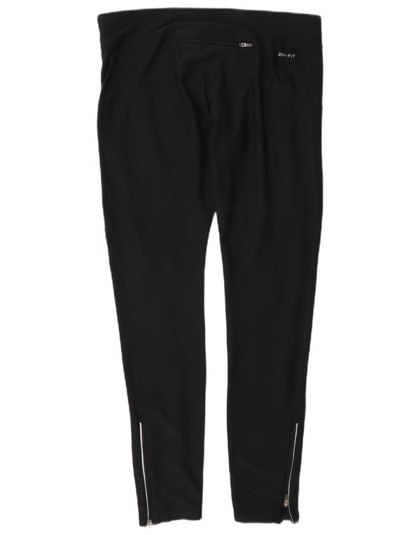 Nike Ženske Dri Fit Leggings UK 14 Large Navy Blue Poliester