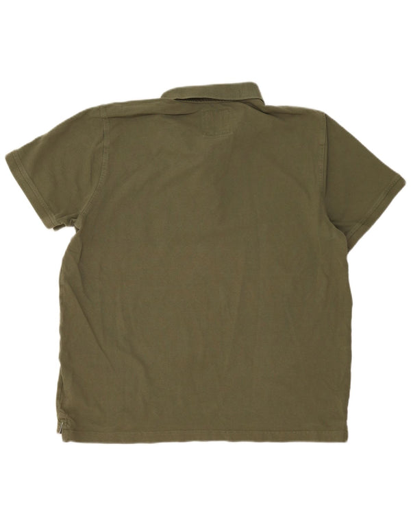 Crew Clothing Muška polo majica 2XL kaki pamuk