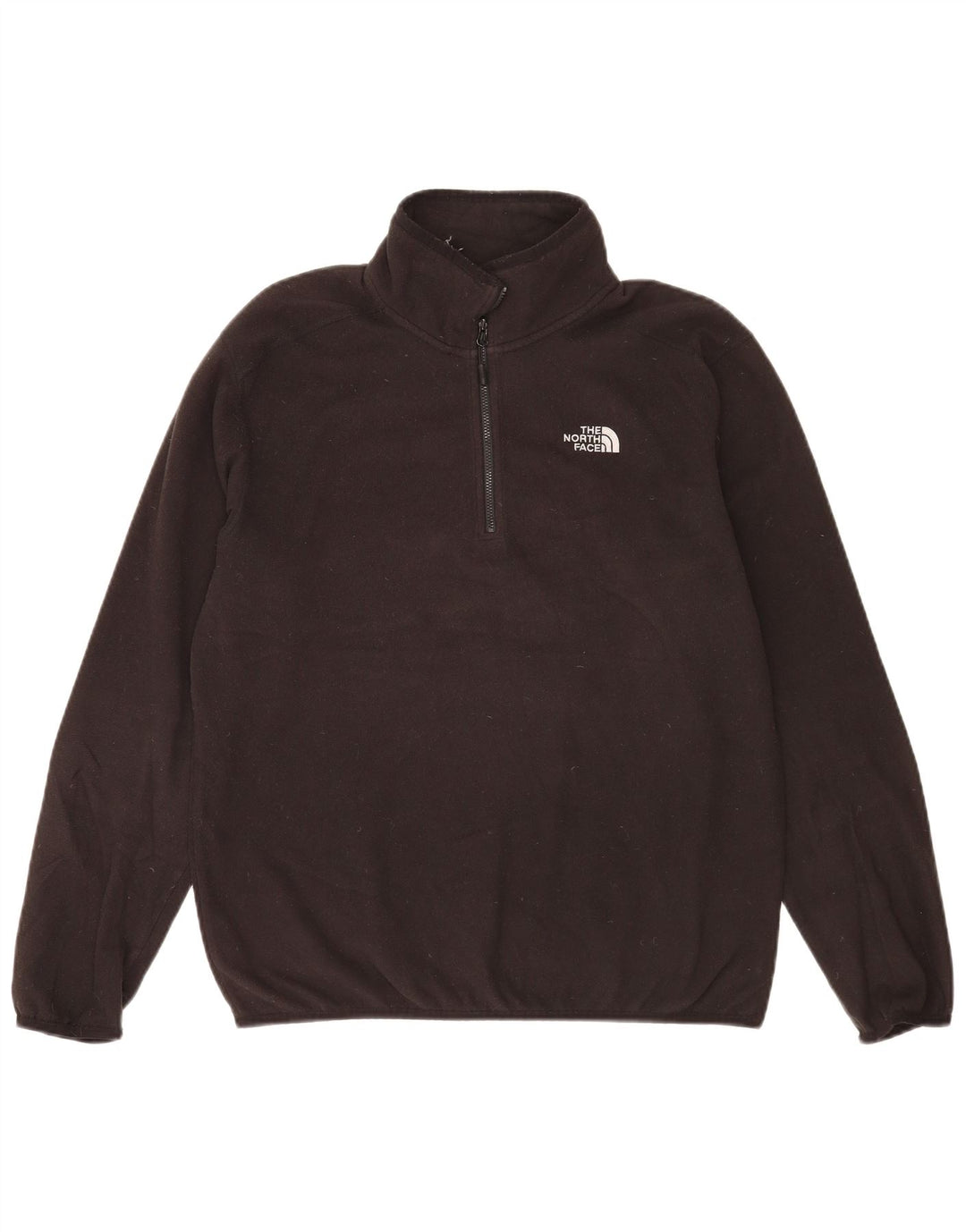 The North Face muški džemper od flisa s patentnim izrezom Srednji crni poliester