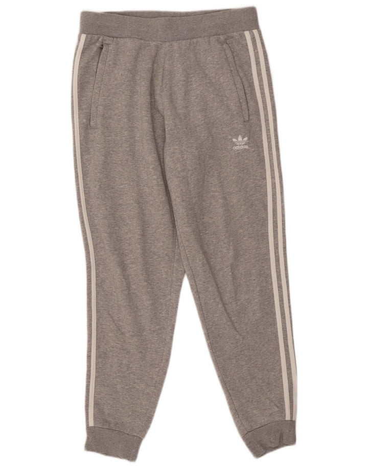 Adidas muške trenirke, srednje sive pamučne hlače