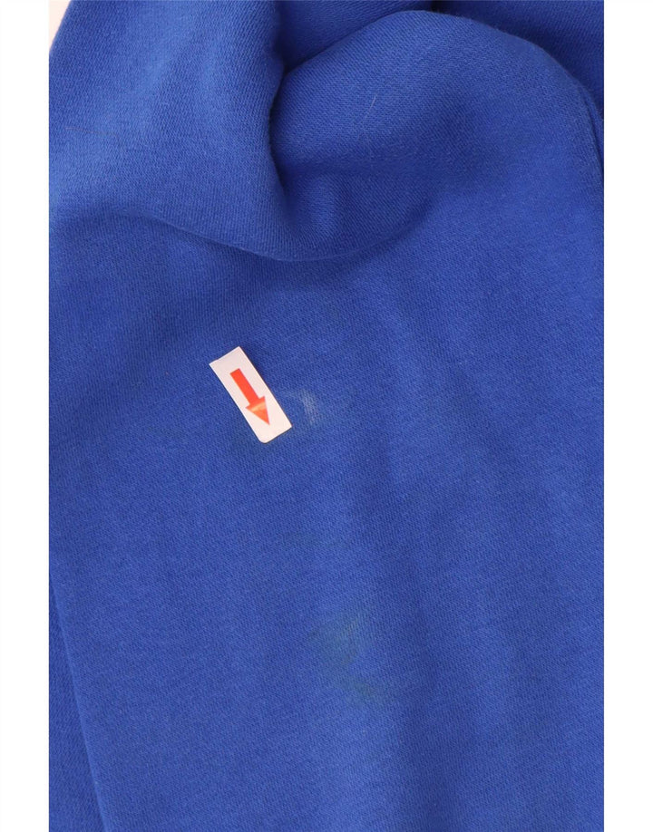 Nike muška majica s kapuljačom Srednje plavi pamuk