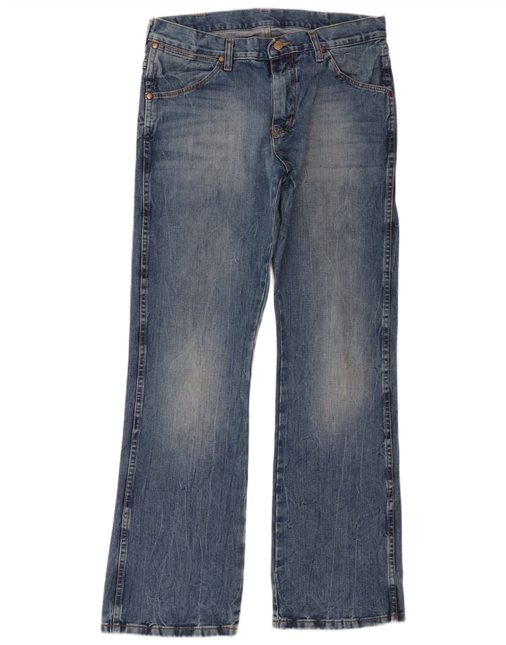 Wrangler muške traperice Dayton Bootcut W32 L32 plavi pamuk