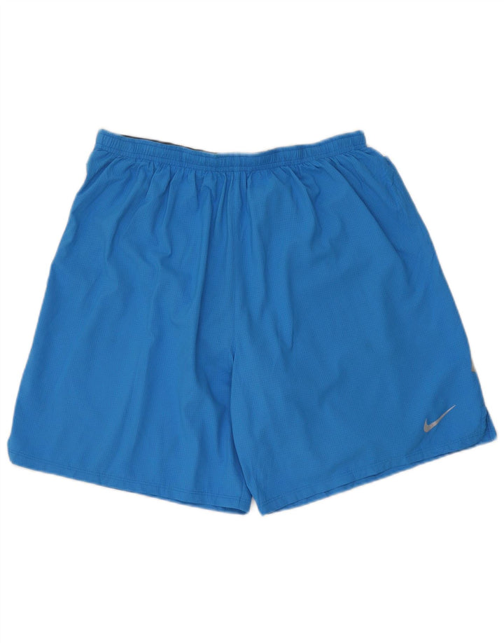 Nike muške Dri Fit sportske kratke hlače veliki plavi poliester