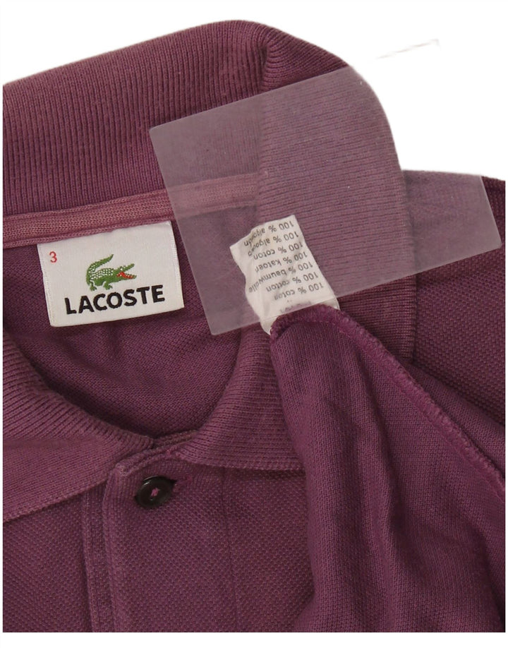 Lacoste muška polo majica veličine 3 mala ljubičasta pamuk