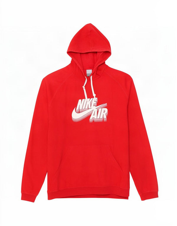 Nike muška majica s kapuljačom s kapuljačom UK 45/47 XL, crveni pamuk