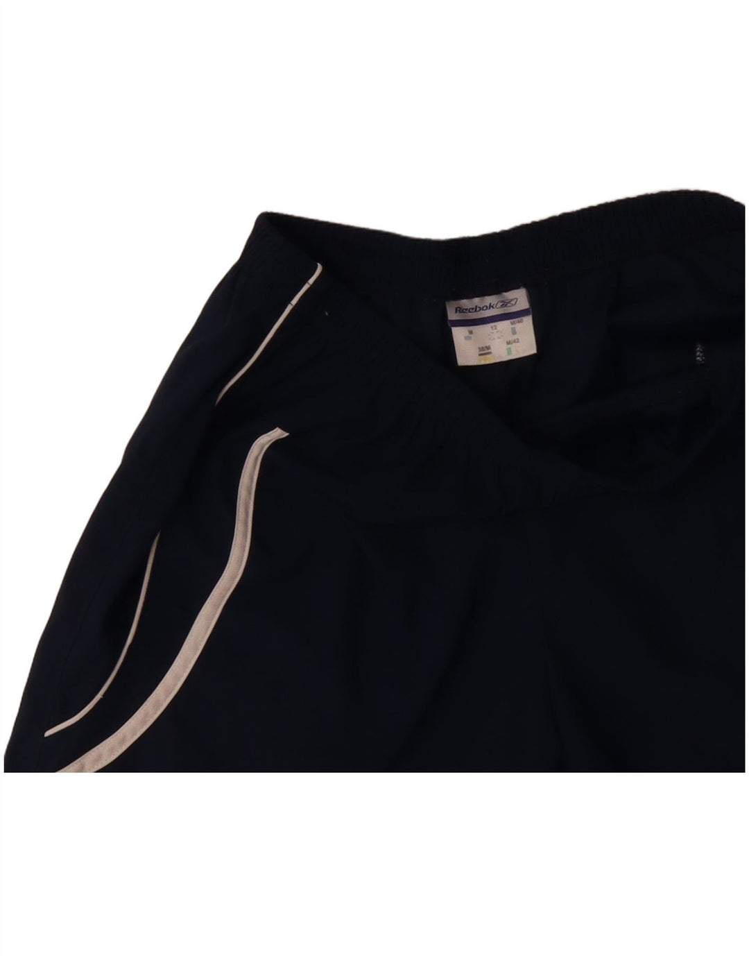 REEBOK Ženske sportske kratke hlače UK 12 Medium tamnoplavi poliester