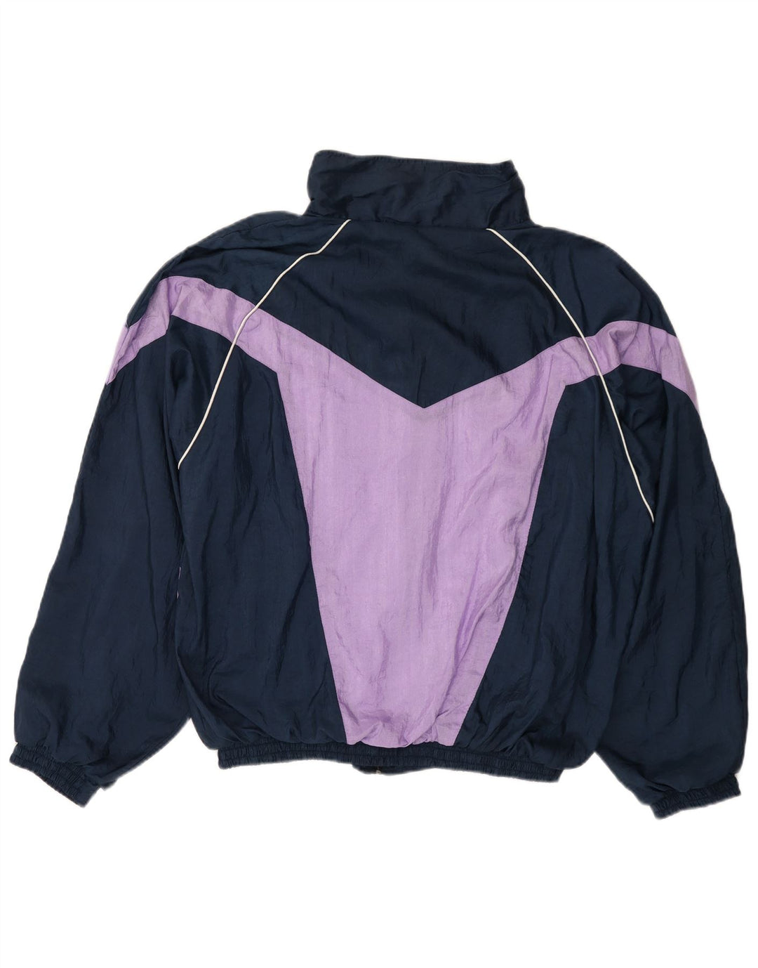 VINTAGE muška trenirka Gornja jakna XL tamnoplavi poliester u boji
