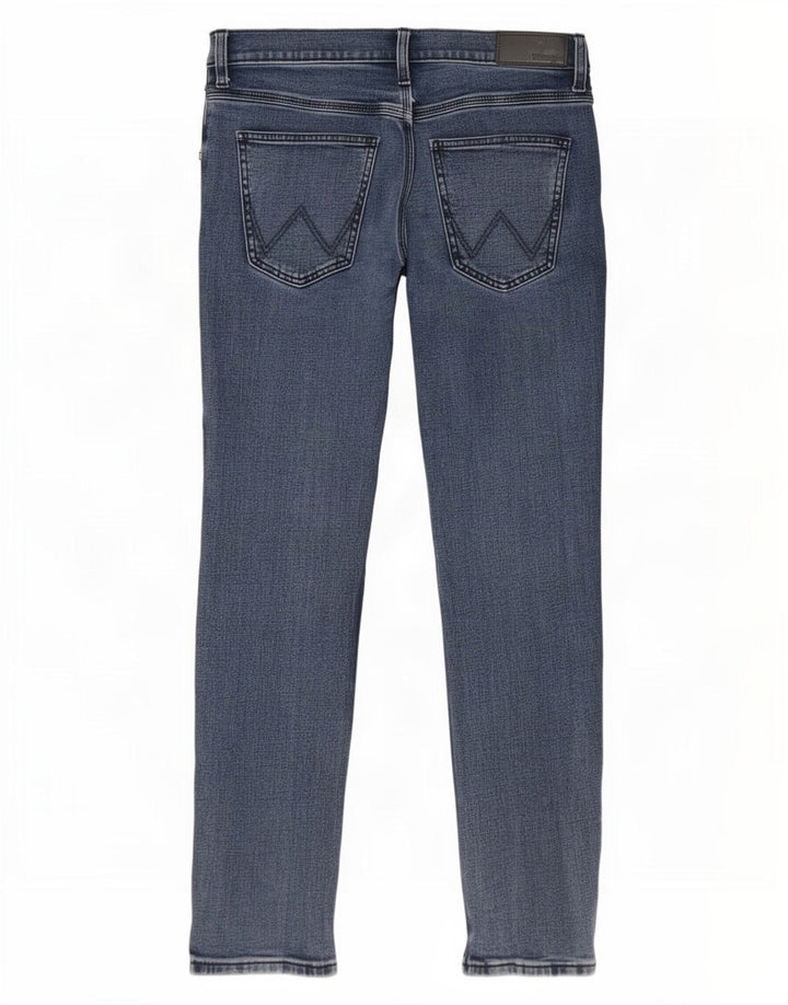 Wrangler Regular muške uske traperice W32 L32 plavi pamuk