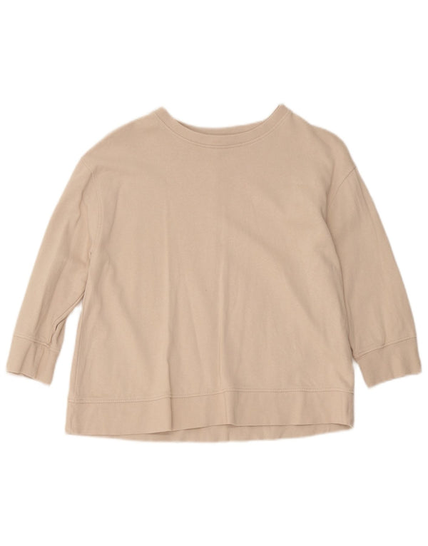 Zara ženski džemper s 3/4 rukavima UK 10 Small Beige