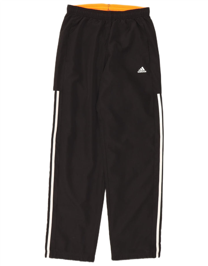 Adidas muške trenirke Climalite male crne poliesterske hlače