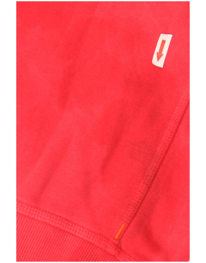 Velika crvena muška majica s kapuljačom Superdry