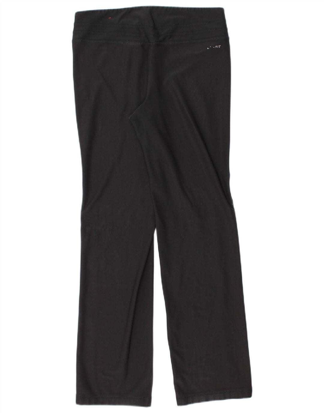 Nike Ženske Dri Fit Trenirke Hlače UK 10 Male crne poliesterske