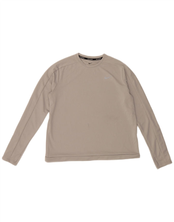 Nike Ženska majica dugih rukava UK 16 Large Grey