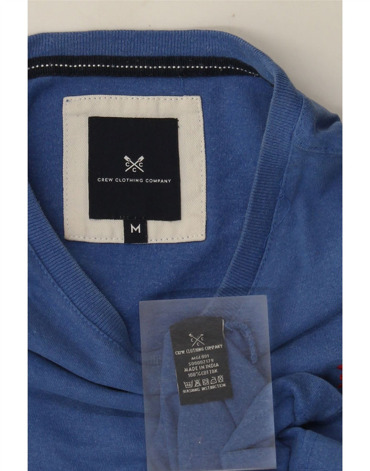 Crew Clothing Muška majica kratkih rukava Srednje plavi pamuk
