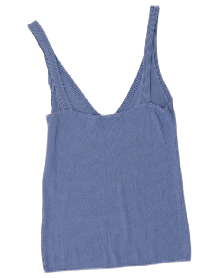Zara ženski Cami Top UK 12 Srednje plavi
