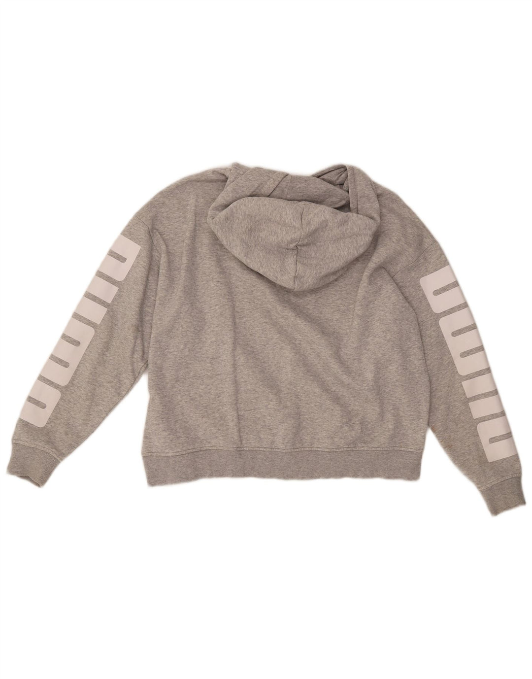 PUMA Ženska majica s kapuljačom Graphic Oversized UK 16 Large Grey Cotton