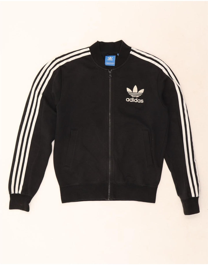 Adidas muška trenirka, mala crna pamučna jakna