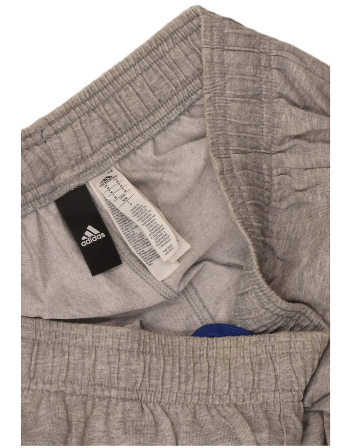 Adidas muške trenirke, srednje sive pamučne hlače