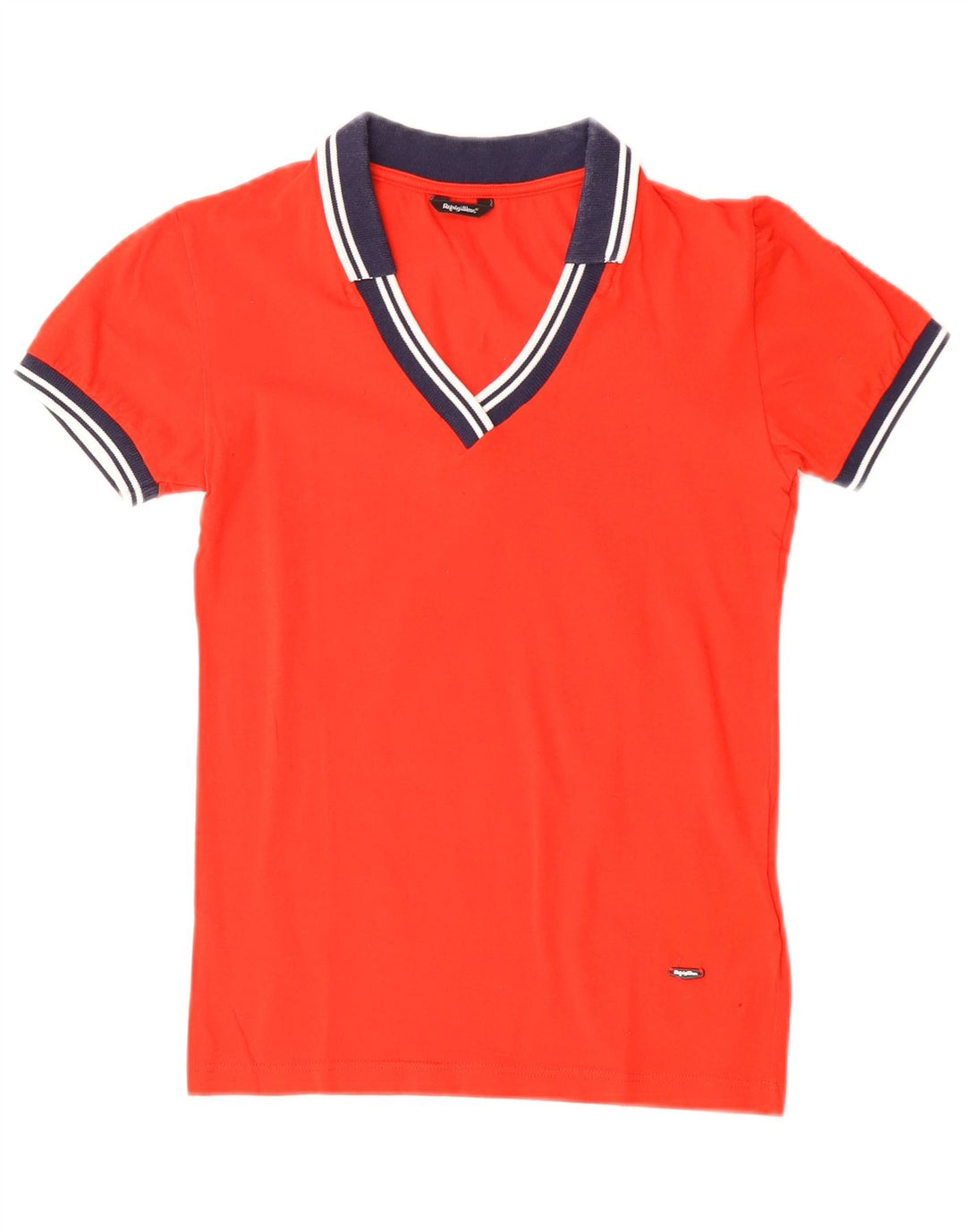 Refrigiwear ženska polo majica UK 8 Mala crvena pamuk