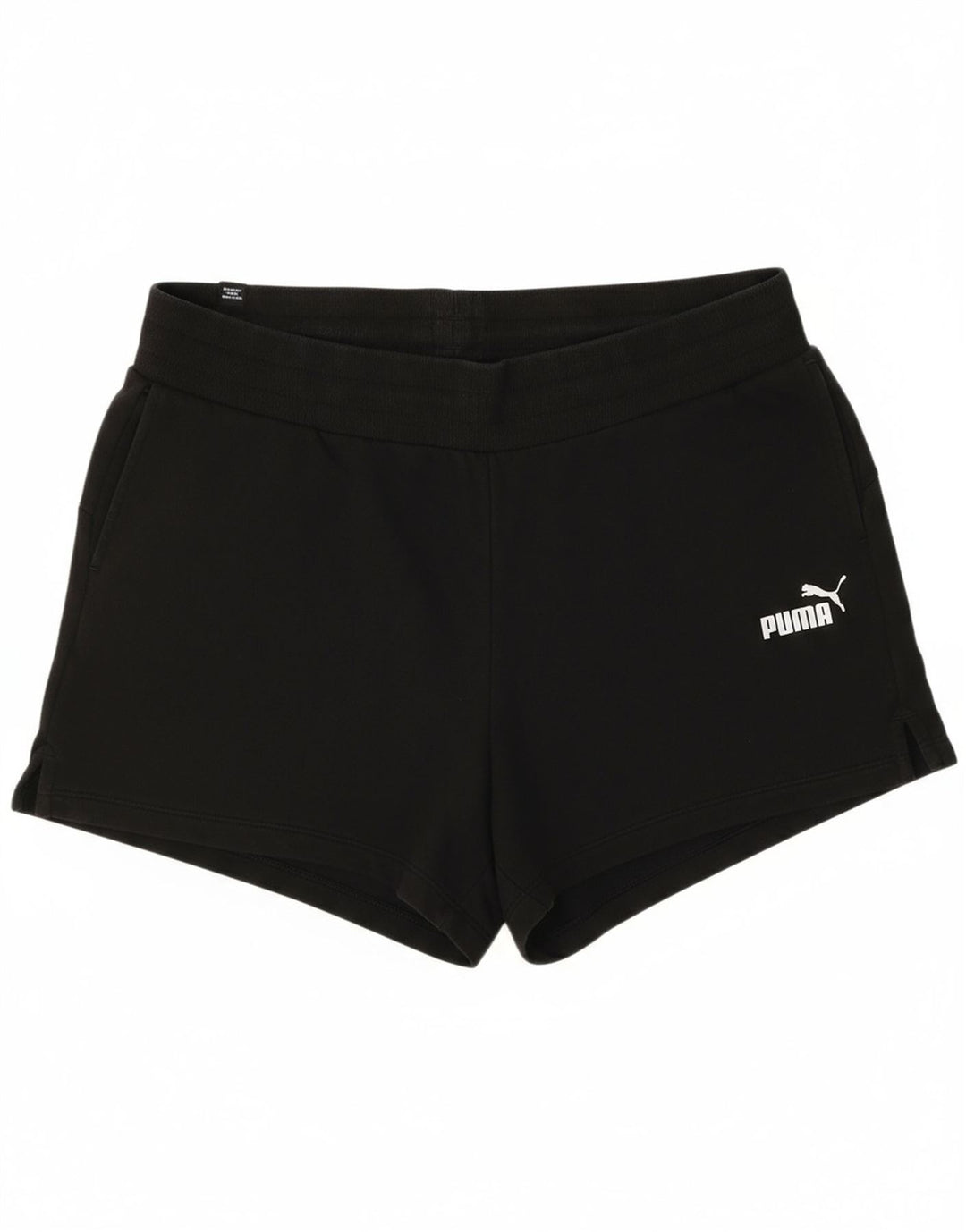 PUMA Womens Sport Shorts UK 16 Large Black