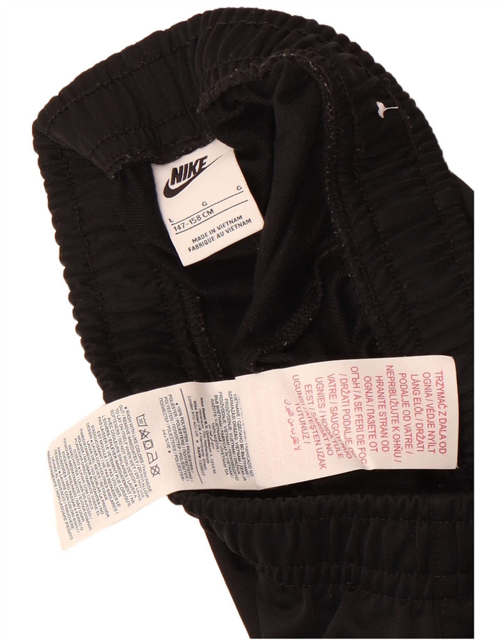 Nike Boys Trenirka Hlače Joggers 12-13 Years Large Black Poliester