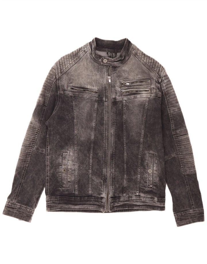 Tom Tompson muška biciklistička traper jakna UK 42 XL sivi pamuk