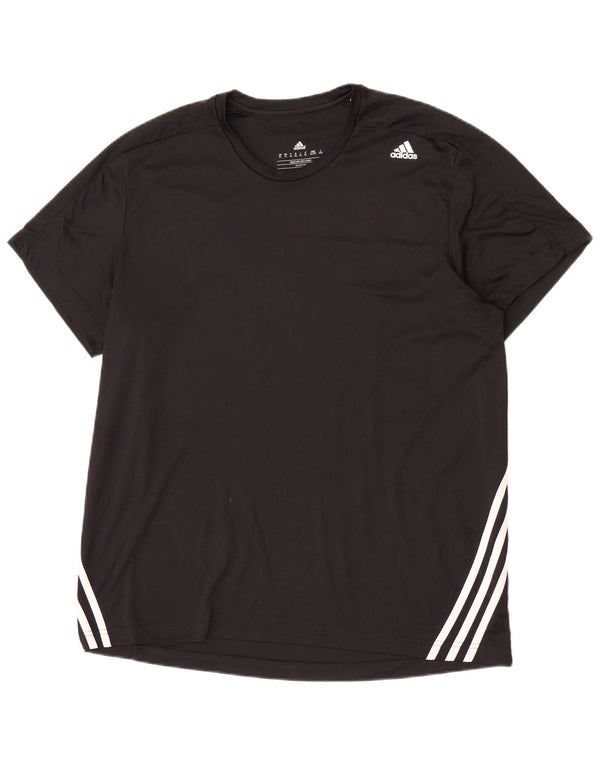 Adidas muška majica kratkih rukava Climalite XL crni poliester