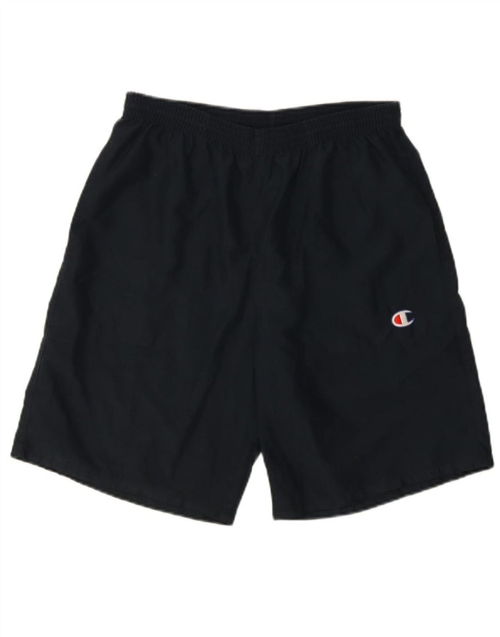 CHAMPION Mens Sport Shorts Large  Navy Blue