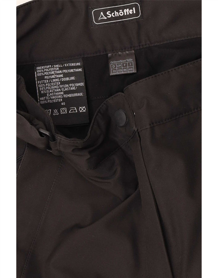 Schoffel ženske skijaške hlače UK 12 srednji crni poliester